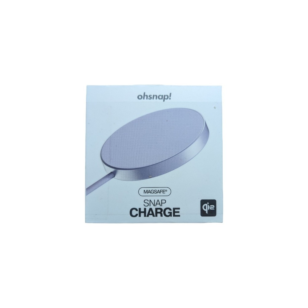 Gg4-N OhSnap Qi2 Magnetic Snap Charge Wireless Charger - Crushed Orchid